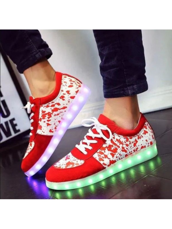 Led Sneakers Glow Dancing Shoes