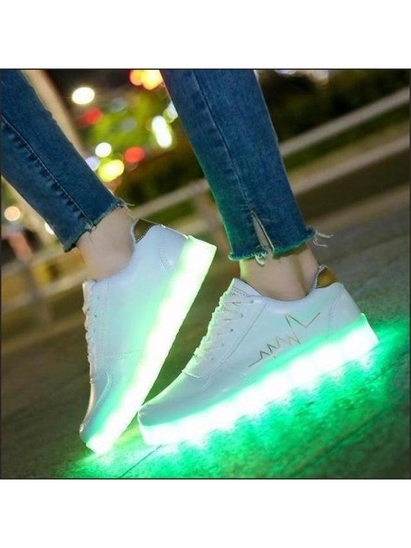 Delux Glow Light Up Led Sneakers